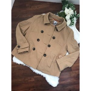 JCP (jc penny’s ) tan pea coat